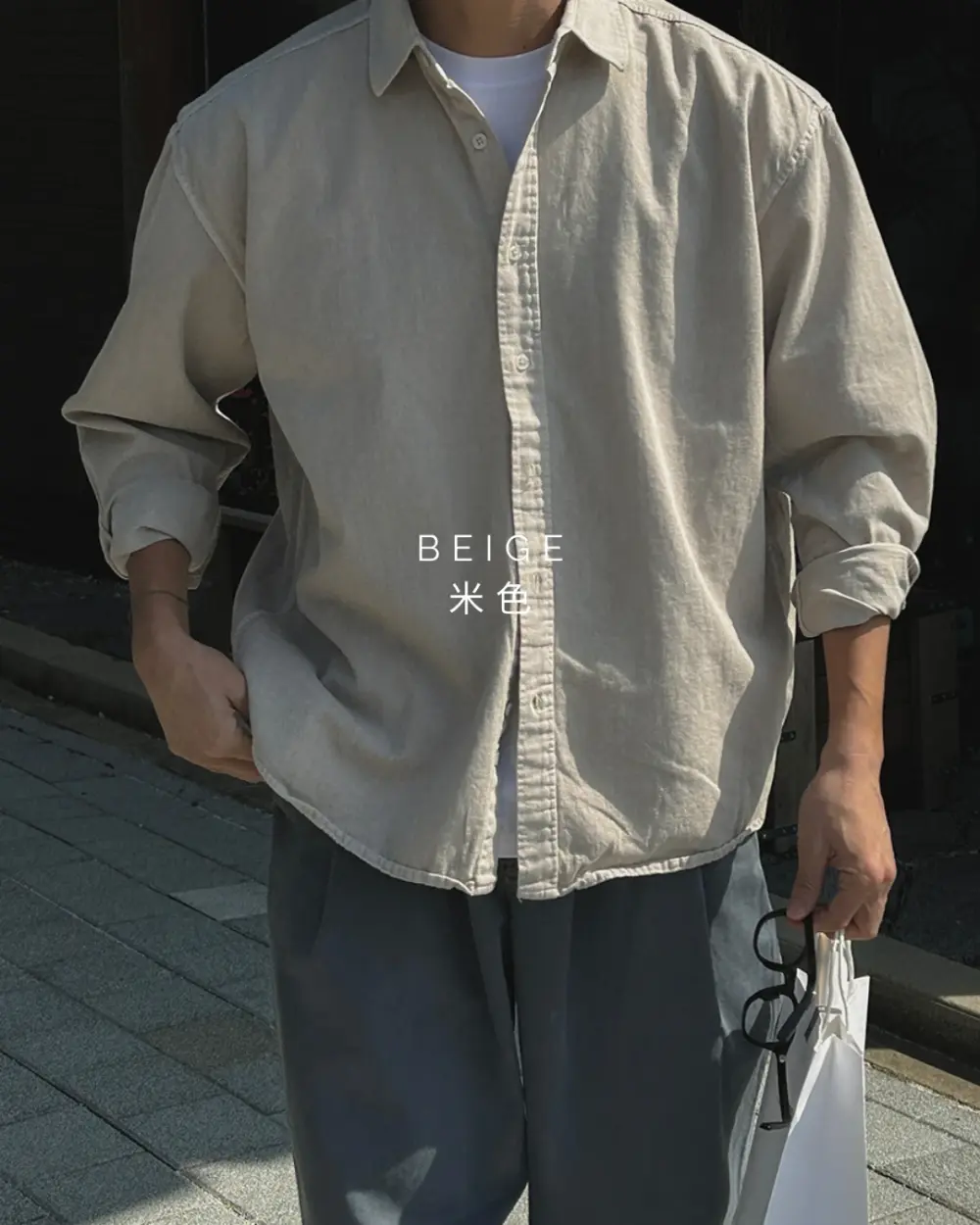 19 蒙特顏料寬鬆襯衫/ 11色
