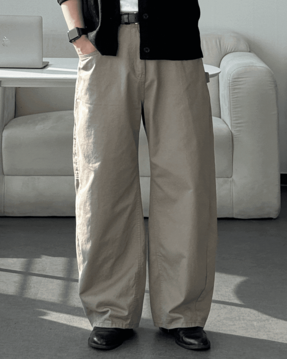 丹尼寬鬆卡其長褲 丹尼寬鬆卡其長褲/ 6色