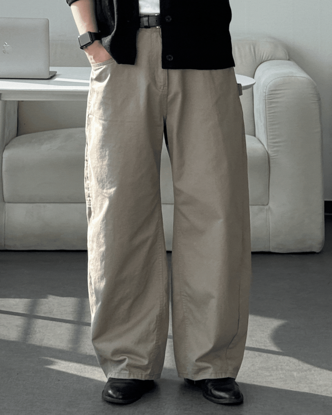 丹尼寬鬆卡其長褲 丹尼寬鬆卡其長褲/ 6色