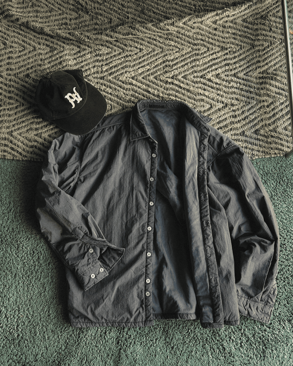 丹爾顏料鋪棉襯衫/ 2色