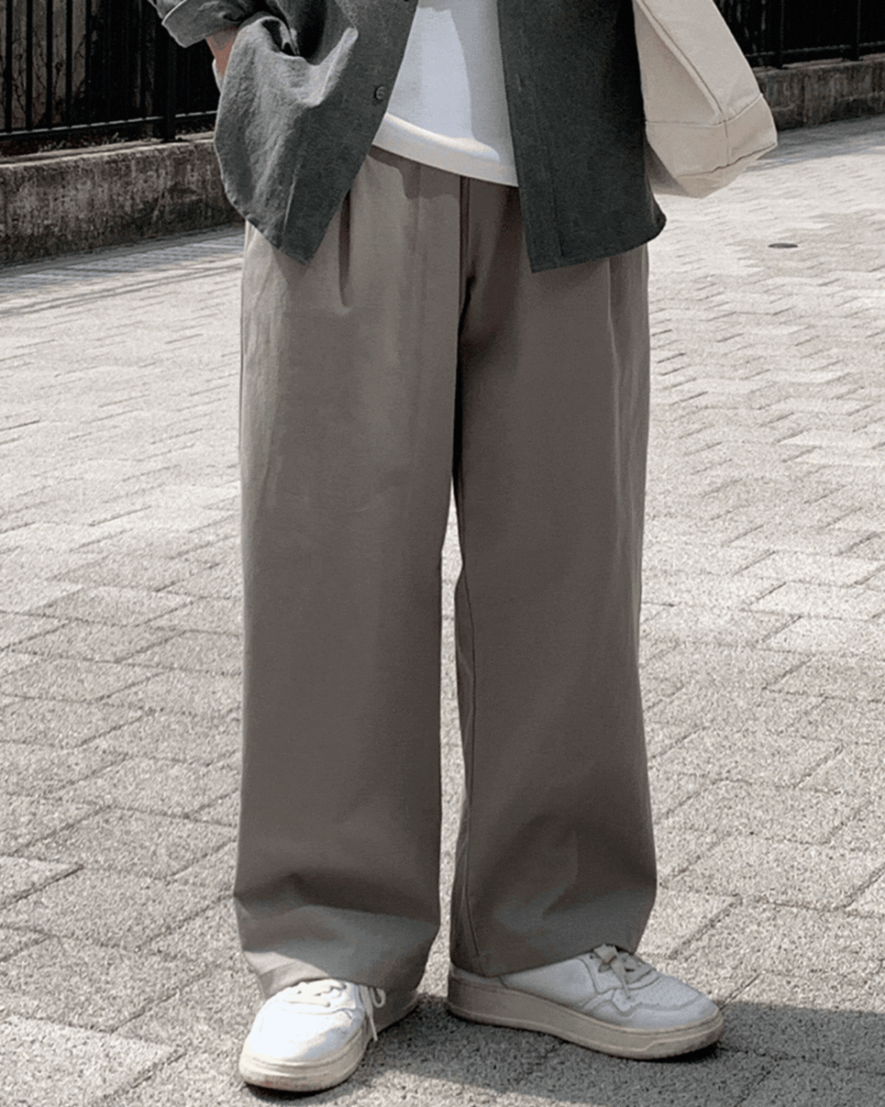 切爾鬆緊單摺休閒褲 切爾鬆緊單摺休閒褲/ 6色