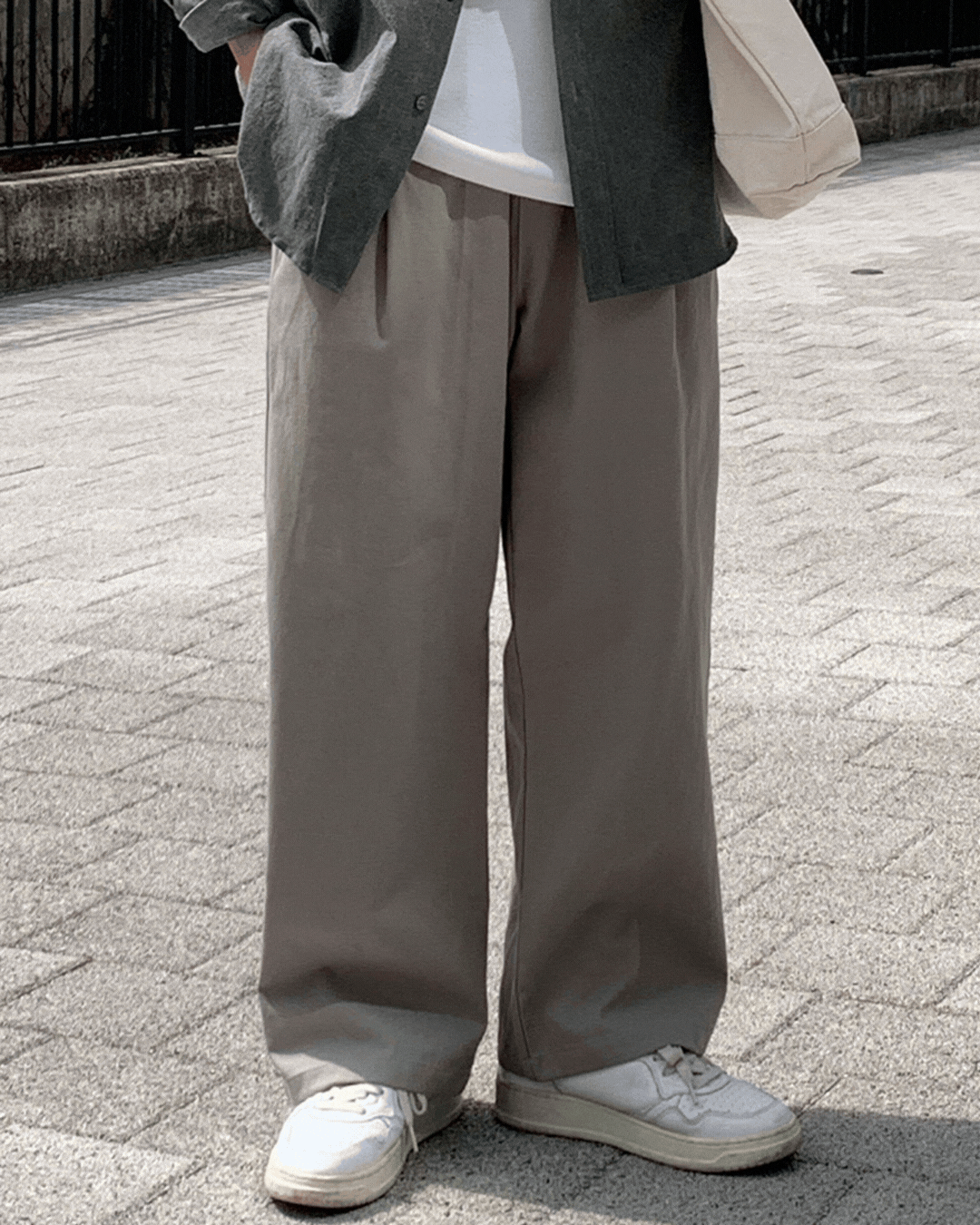 切爾鬆緊單摺休閒褲 切爾鬆緊單摺休閒褲/ 6色