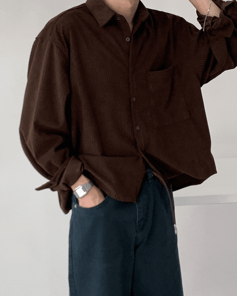 匹坎寬鬆燈芯絨襯衫 匹坎寬鬆燈芯絨襯衫/ 3色