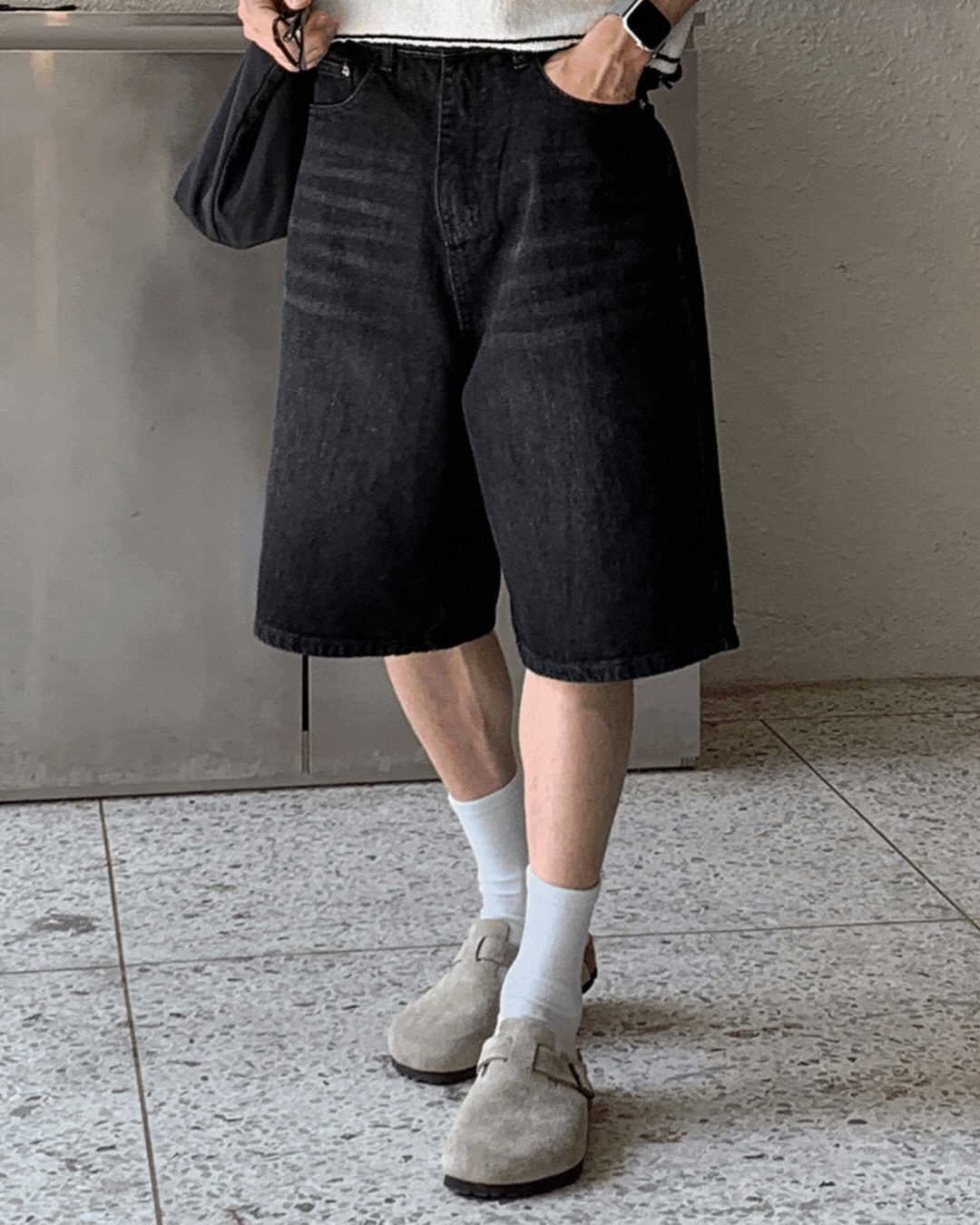 布萊爾百慕達牛仔短褲 布萊爾百慕達牛仔短褲/ 3色