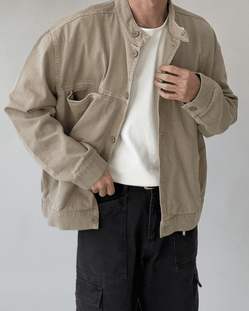 德茲短領騎士外套 德茲短領騎士外套 / 3色