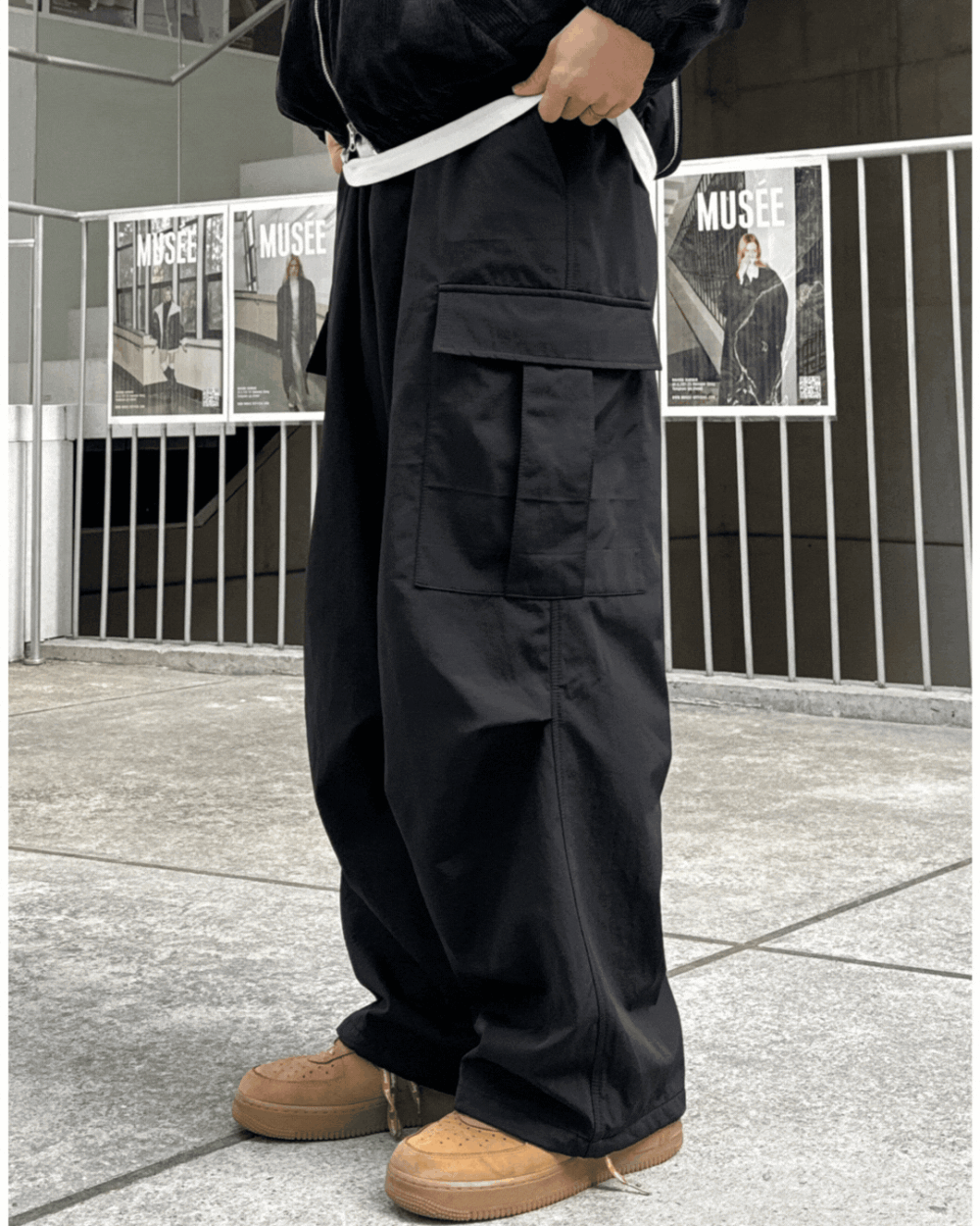 托利傘兵寬鬆工裝褲/ 5色