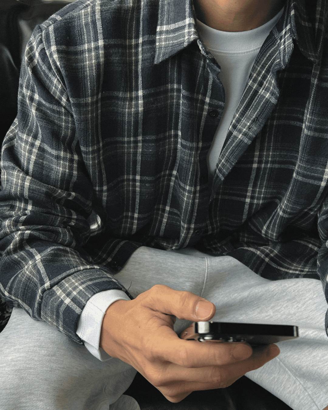 挪特漸層格紋寬鬆襯衫/ 7色