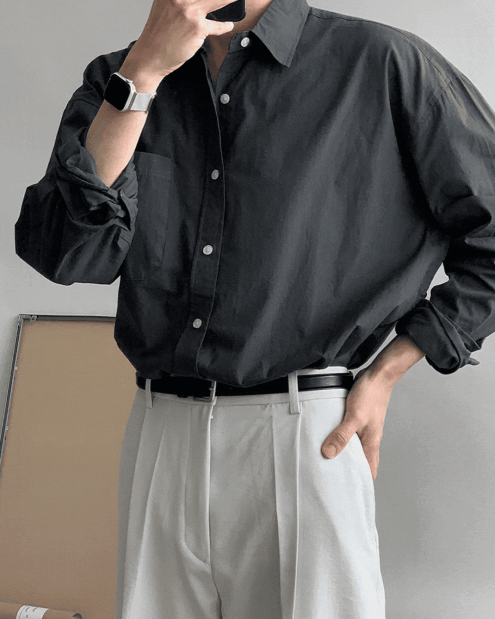 斯莫落肩寬鬆襯衫 斯莫落肩寬鬆襯衫/ 10色