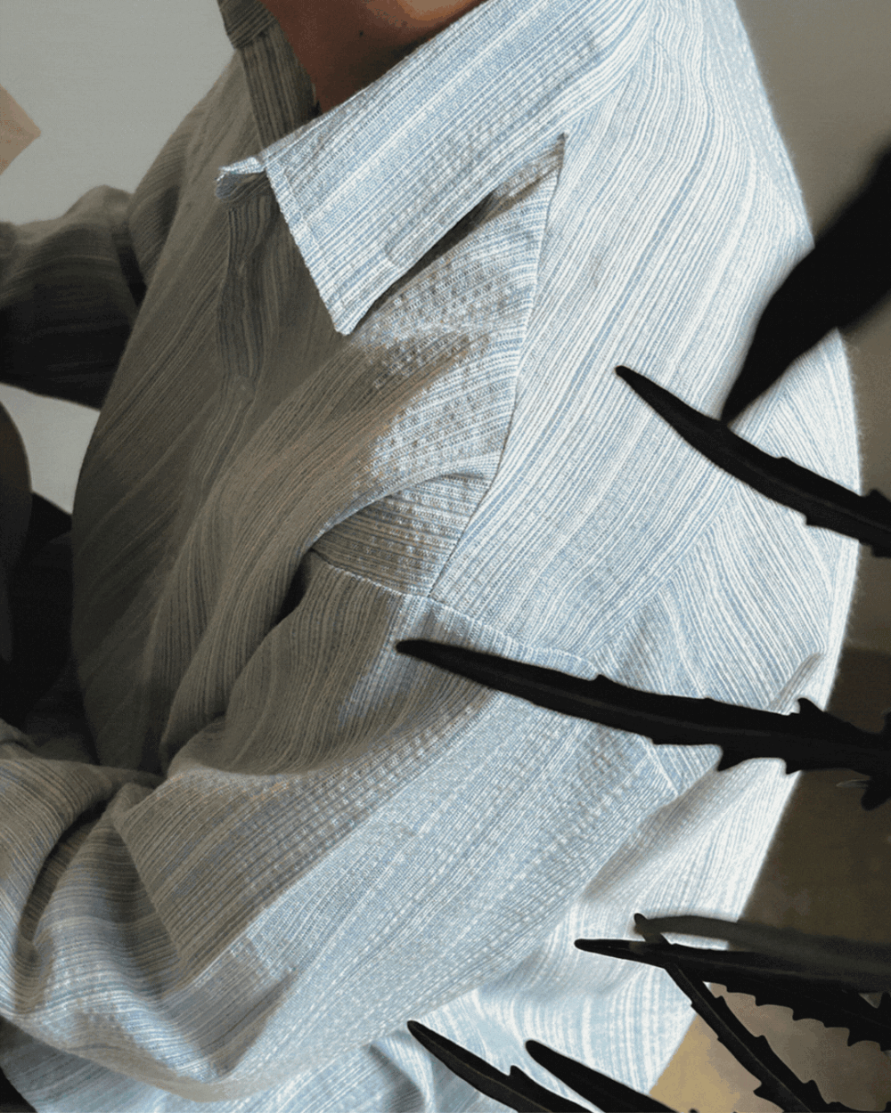 普利森天絲泡泡紗襯衫 普利森天絲泡泡紗襯衫/ 3色