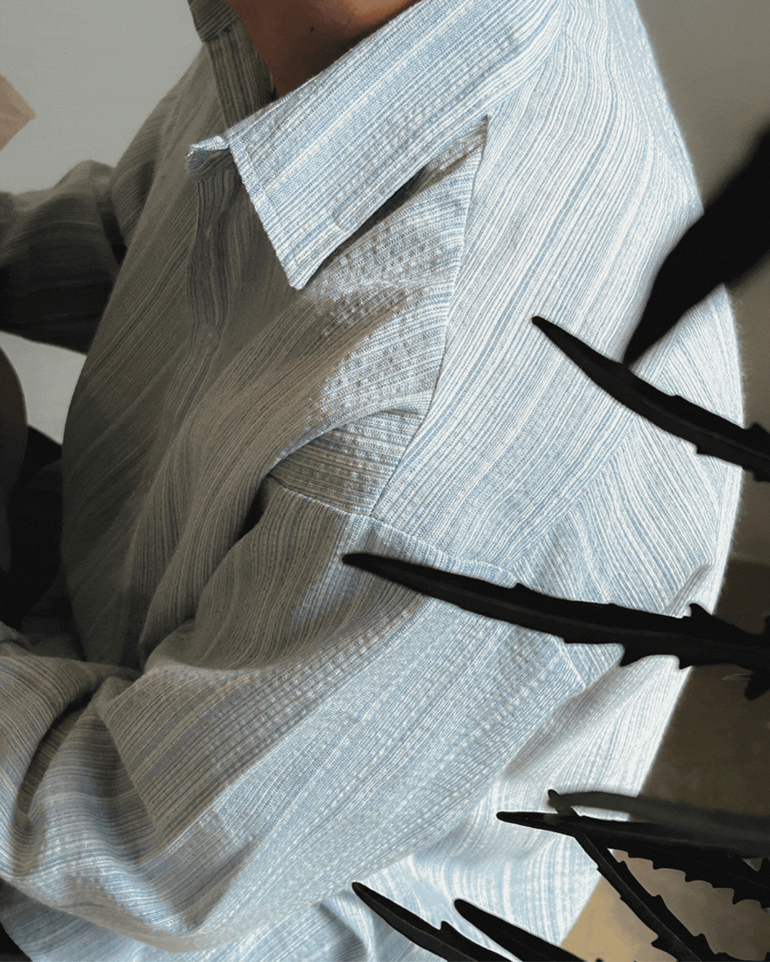 普利森天絲泡泡紗襯衫/ 3色