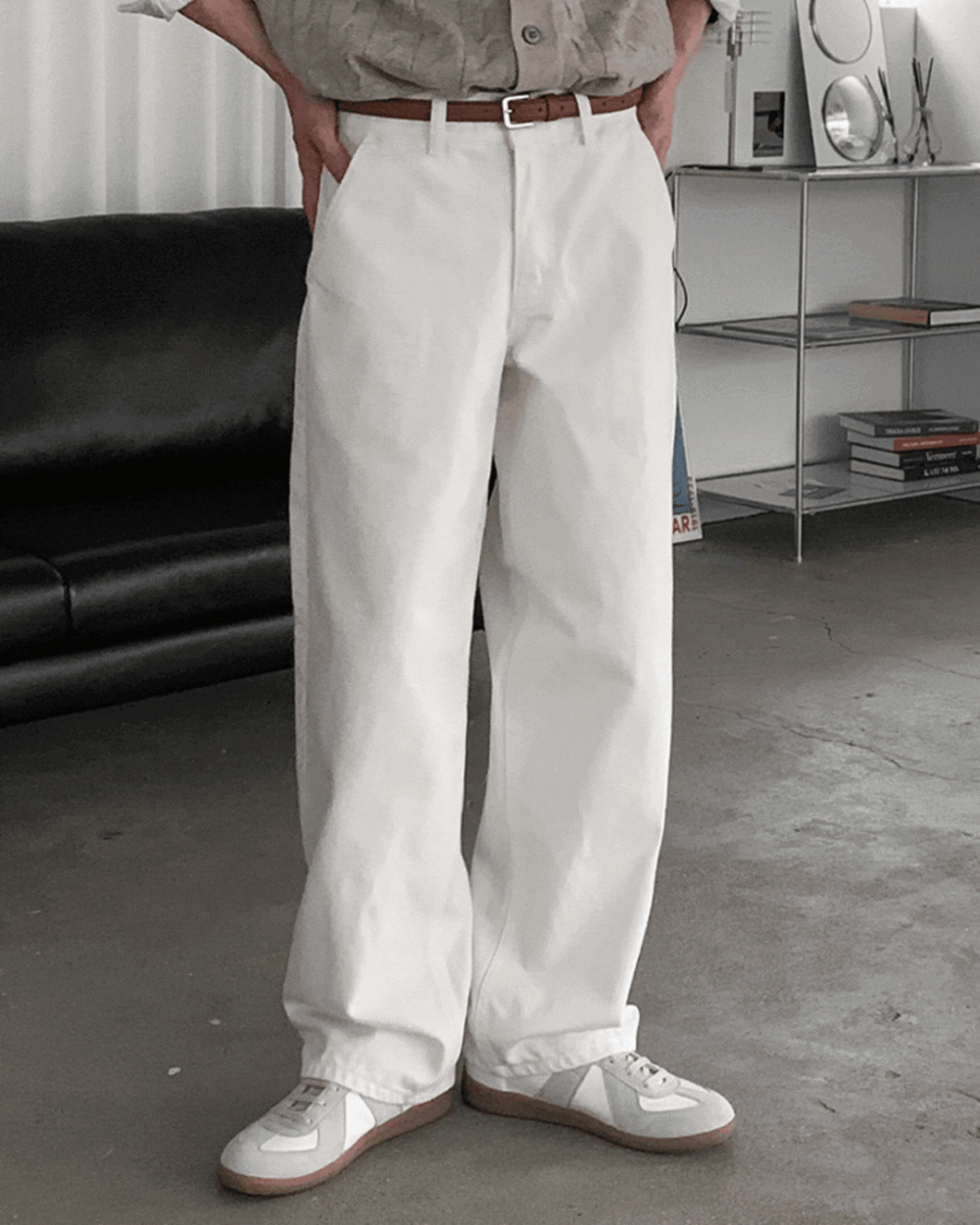 比奧日常寬鬆休閒褲/ 5色