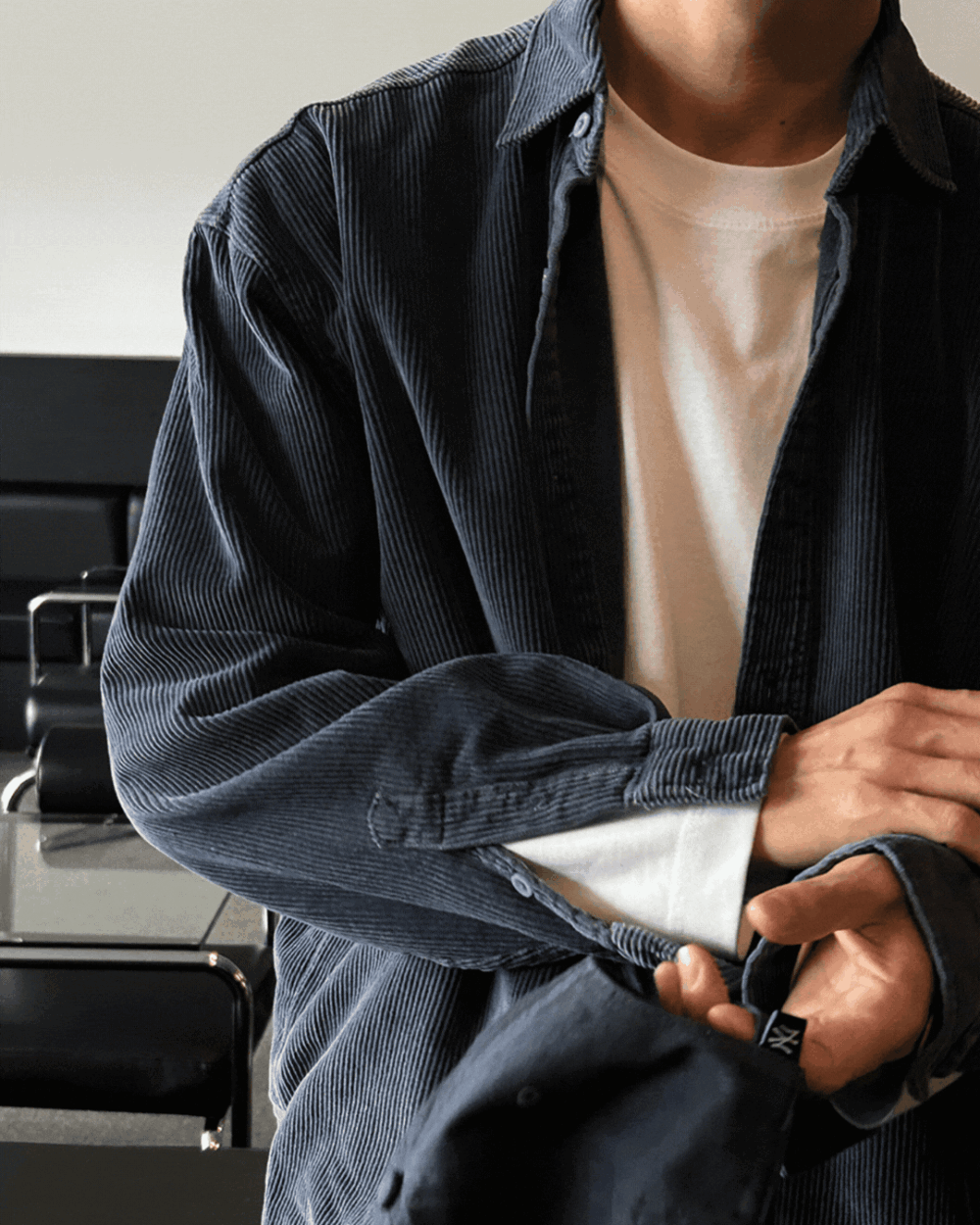 沃爾顏料燈芯絨襯衫/ 5色