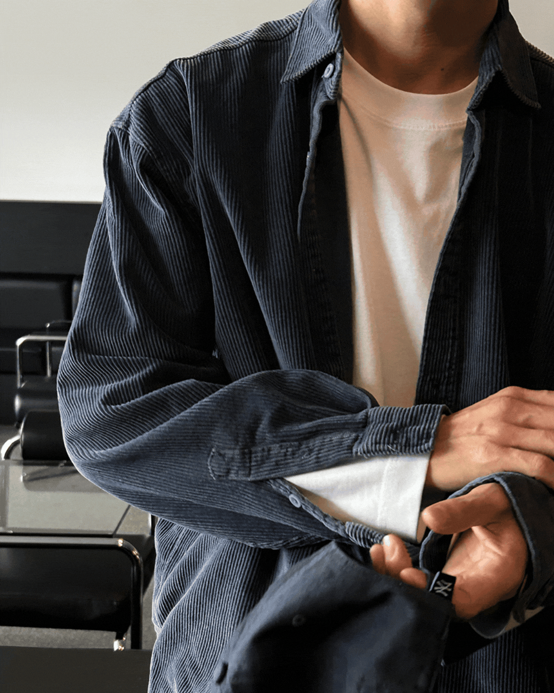 沃爾顏料燈芯絨襯衫/ 5色