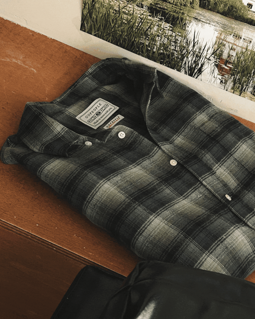 約瑟叢林格紋襯衫/ 1色