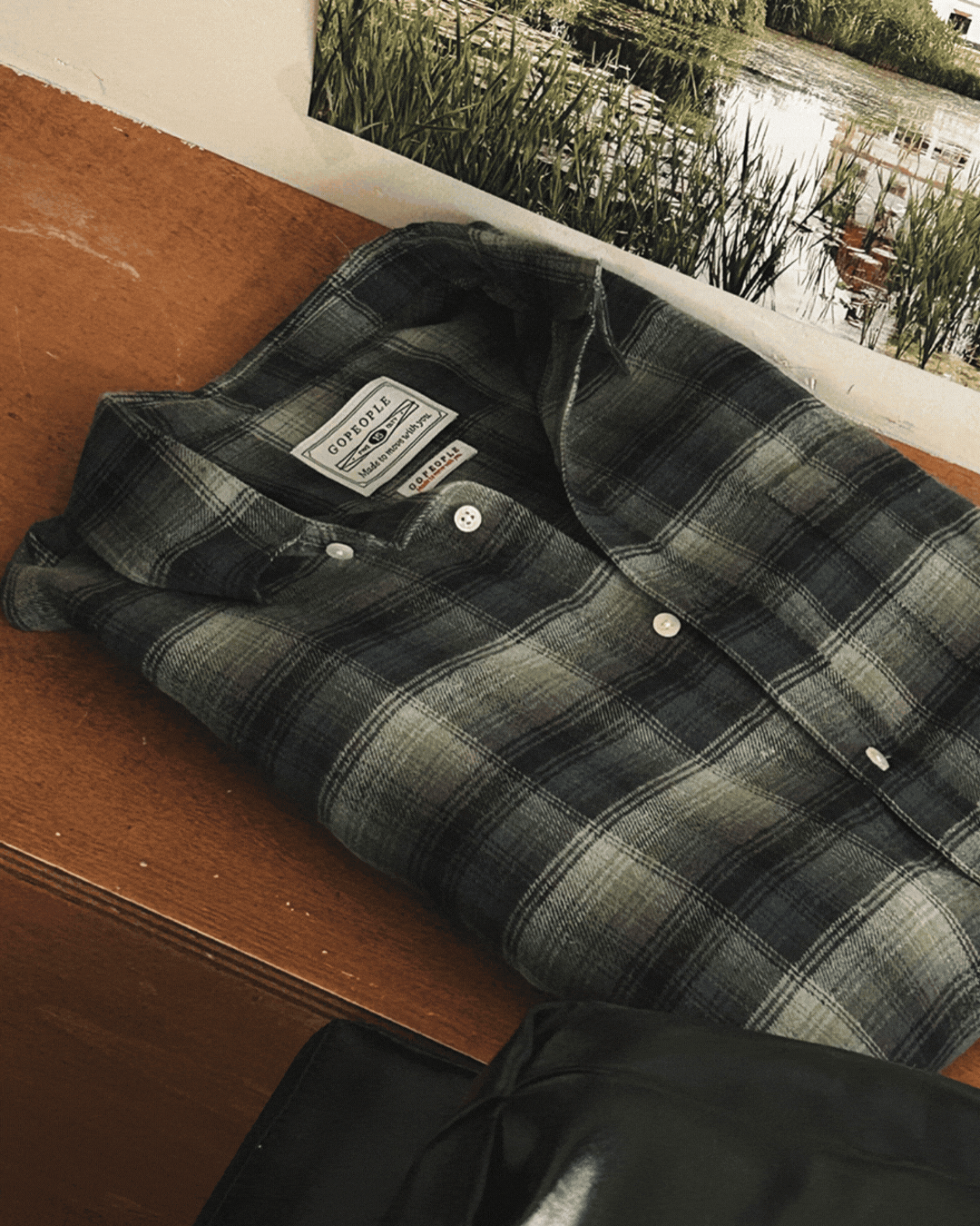 約瑟叢林格紋襯衫/ 1色