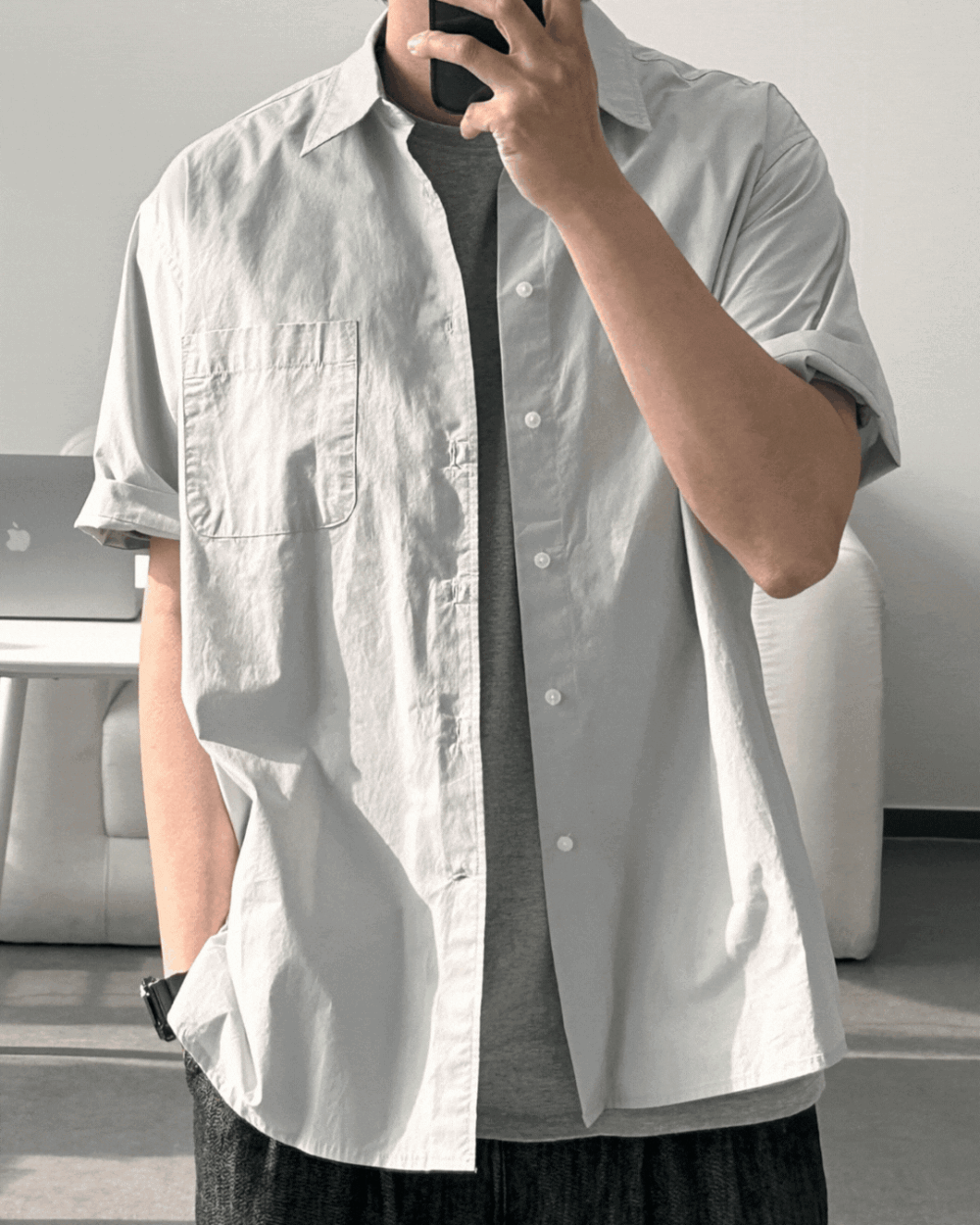 艾里挺版寬鬆襯衫 艾里挺版寬鬆襯衫/ 5色