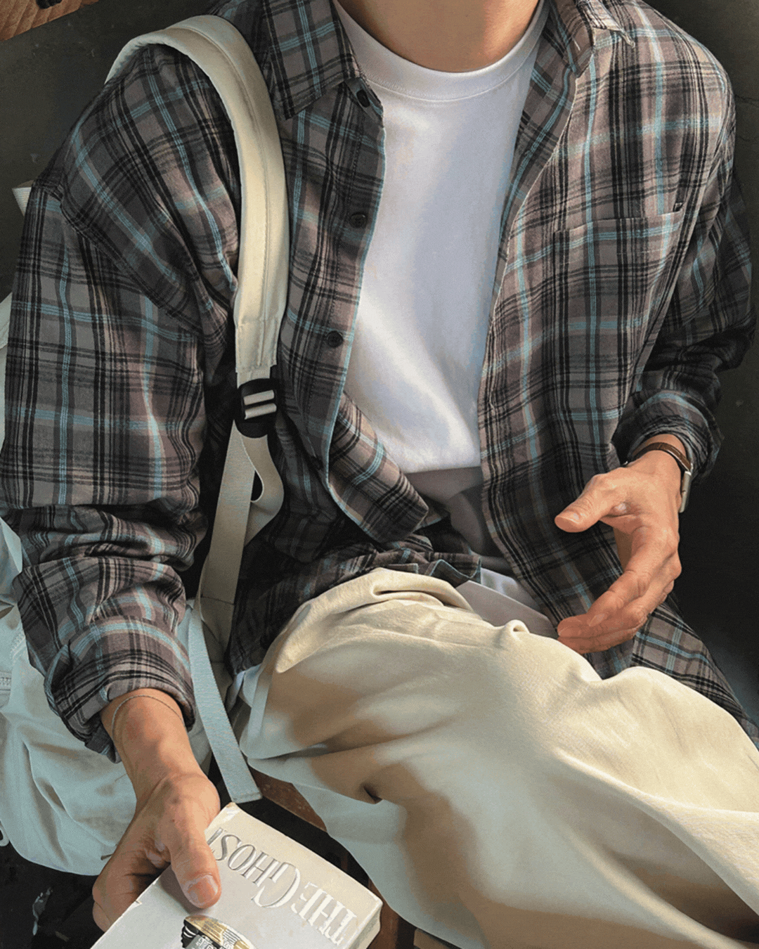 辛格寬鬆格紋襯衫/ 3色