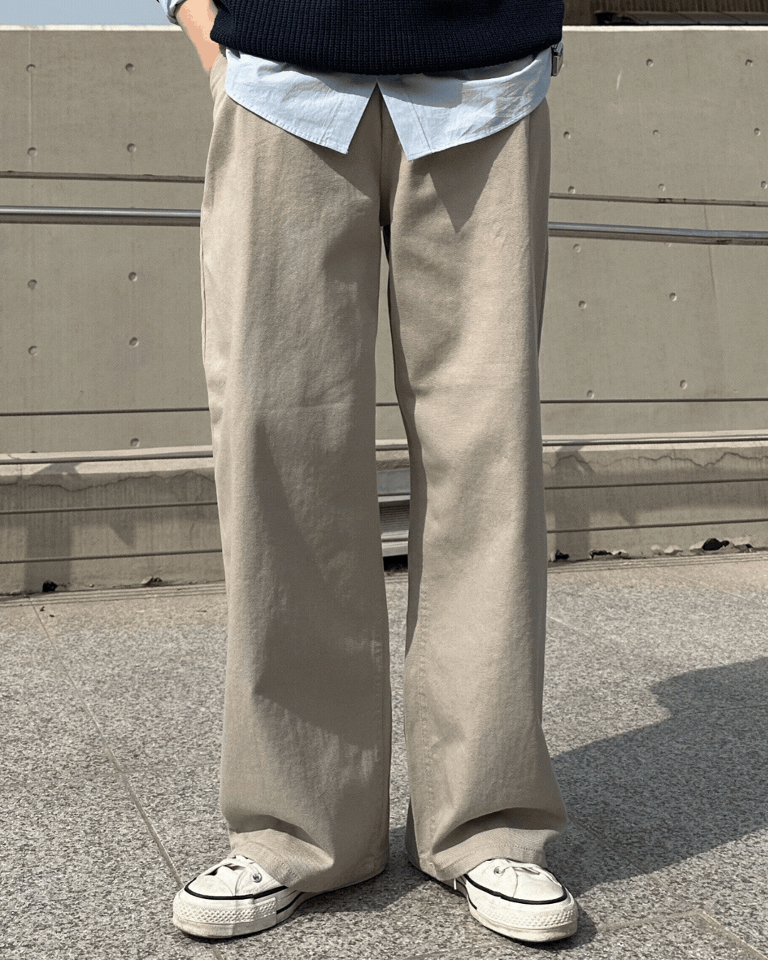 麥肯側邊單摺休閒褲 麥肯側邊單摺休閒褲/ 3色