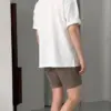 10 (現貨)莫代爾棉紋理寬鬆短袖T恤/ 11色