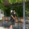 米勒原色丹寧短袖襯衫/ 2色