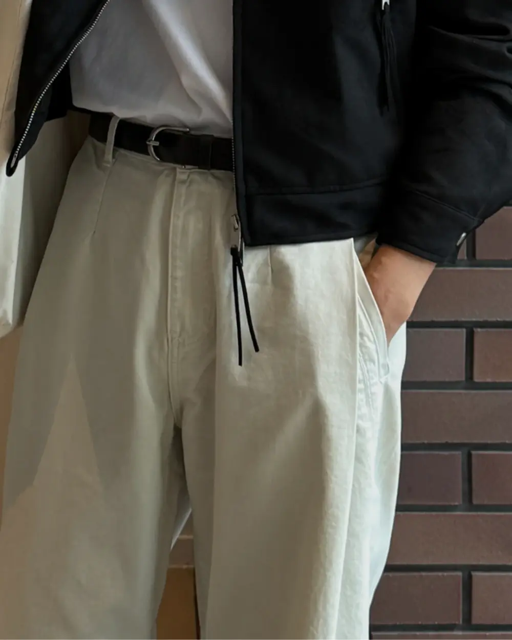 契森極簡休閒寬褲/ 4色