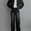11 歐帕現代風皮革外套/ 2色