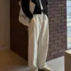 契森極簡休閒寬褲/ 4色