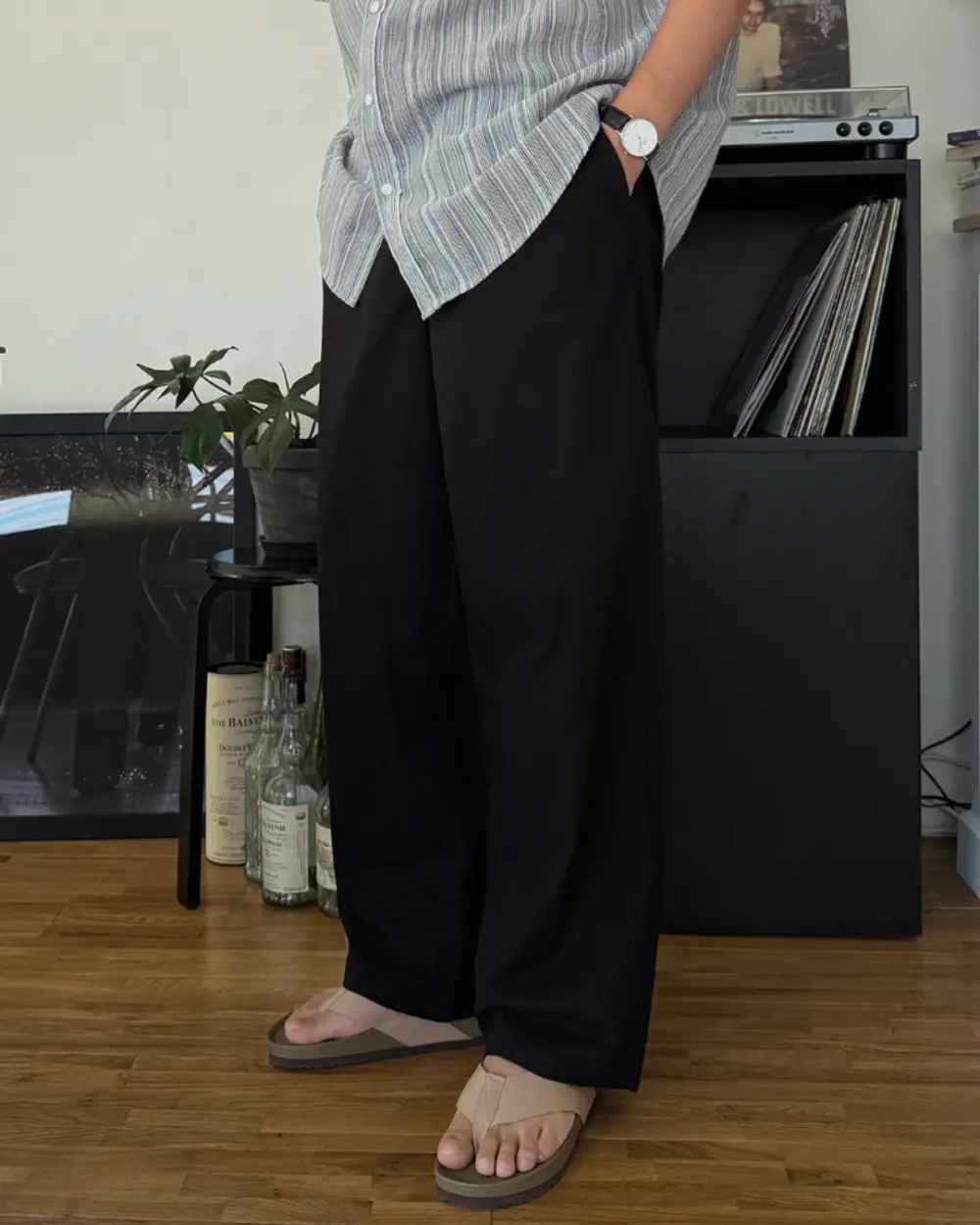 托克亞麻混紡休閒短褲/ 3色