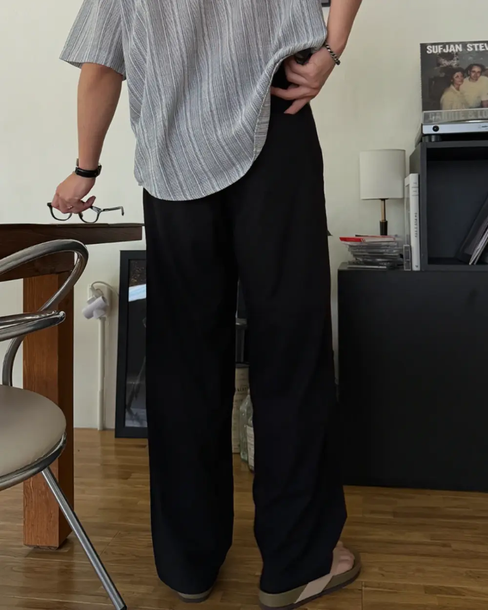 托克亞麻混紡休閒短褲/ 3色
