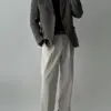 托魯羊毛西裝外套/ 1色