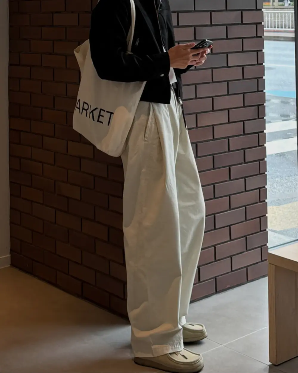 契森極簡休閒寬褲/ 4色