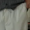 托克亞麻混紡休閒短褲/ 3色