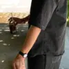 米勒原色丹寧短袖襯衫/ 2色