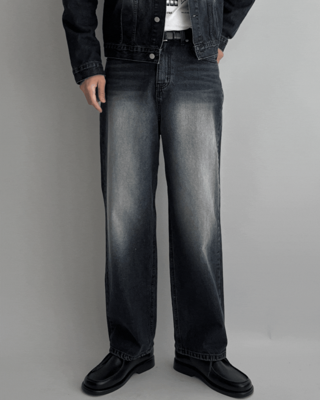 肯洛深藍西部牛仔褲/ 1色