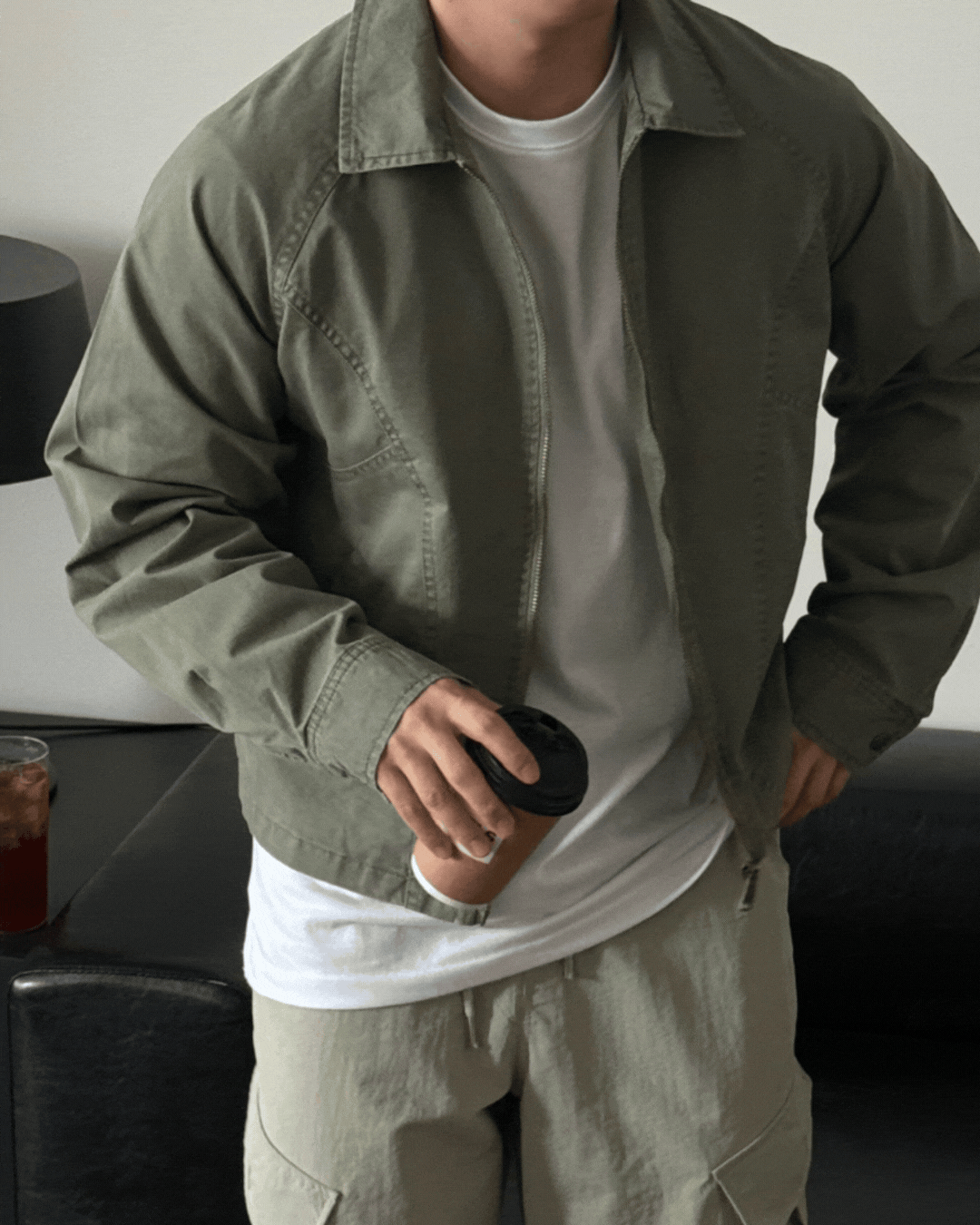 雷維水洗軍風休閒外套/ 2色