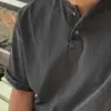 13 凱蒙亨利領落肩短袖T恤/ 3色