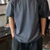 瓦森重磅寬肩短袖T恤/ 5色