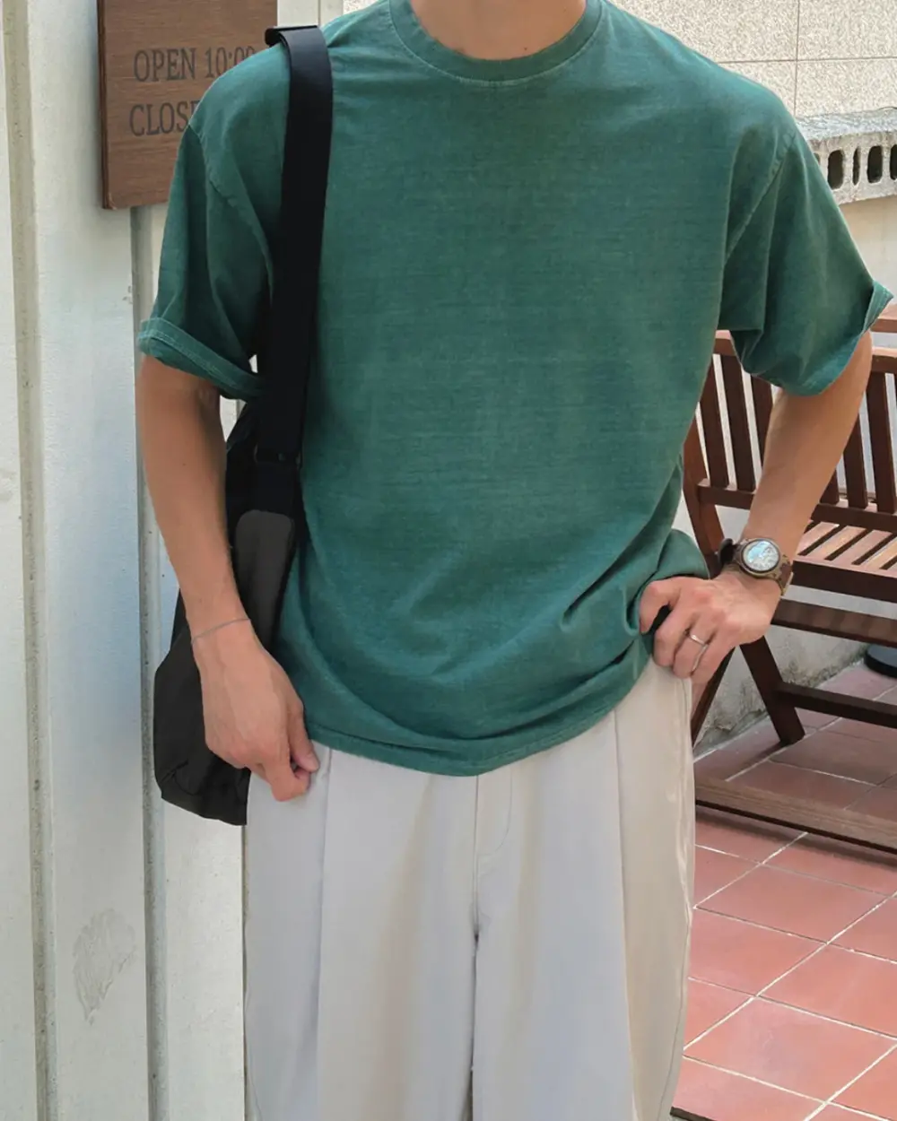17 沃普水洗顏料短袖T恤/ 7色