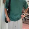 17 沃普水洗顏料短袖T恤/ 7色