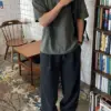 瓦森重磅寬肩短袖T恤/ 5色