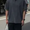 9 凱蒙亨利領落肩短袖T恤/ 3色