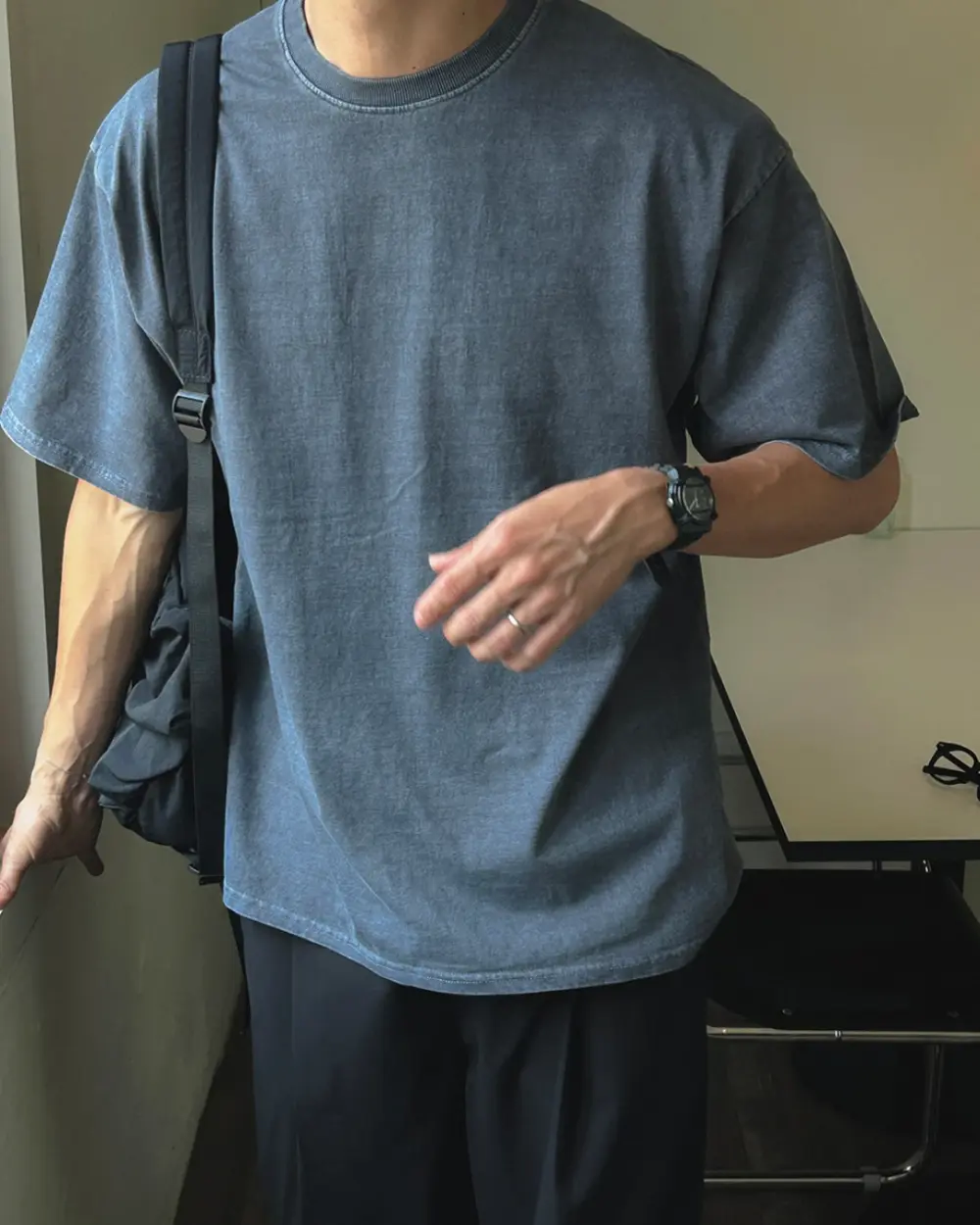 9 沃普水洗顏料短袖T恤/ 7色