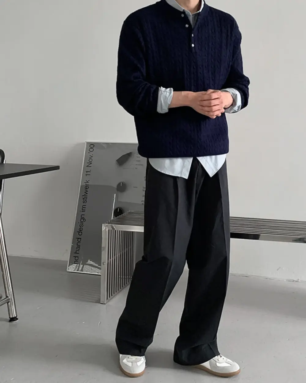 10 麥諾單摺紳士西裝褲/ 5色