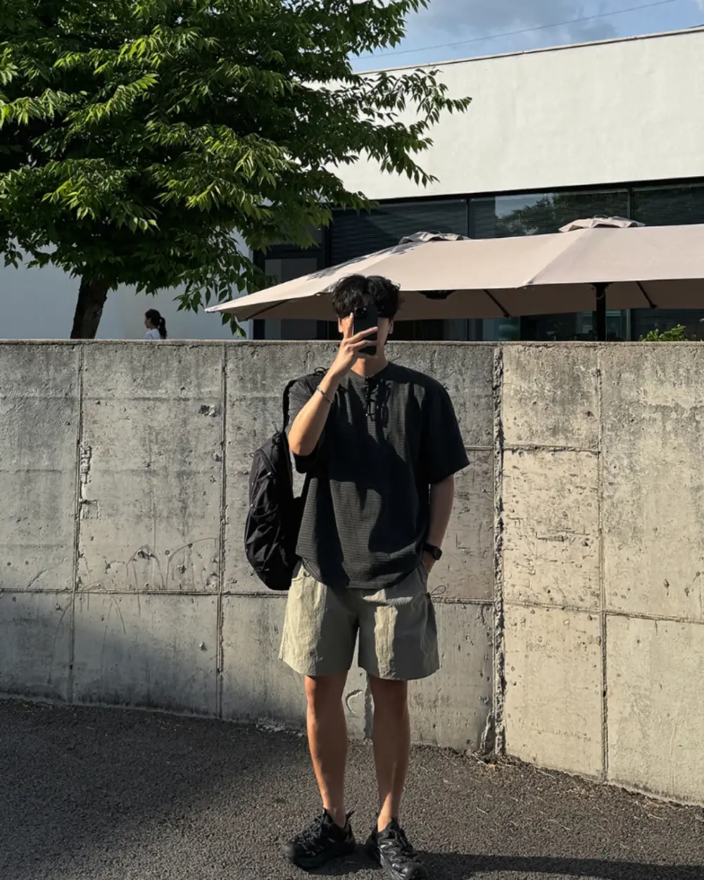 10 塔尹落肩條紋短袖T恤/ 4色