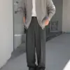 11 貝魯雙摺混紡西裝褲/ 5色