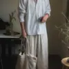 弗尼大理石條紋寬鬆襯衫/ 3色