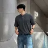 摩洛華夫格亨利領短袖T恤/ 9色