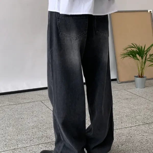 邦帕作舊寬鬆感牛仔褲/ 5色