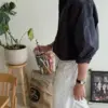 倫斯混棉麻寬鬆休閒襯衫/ 10色