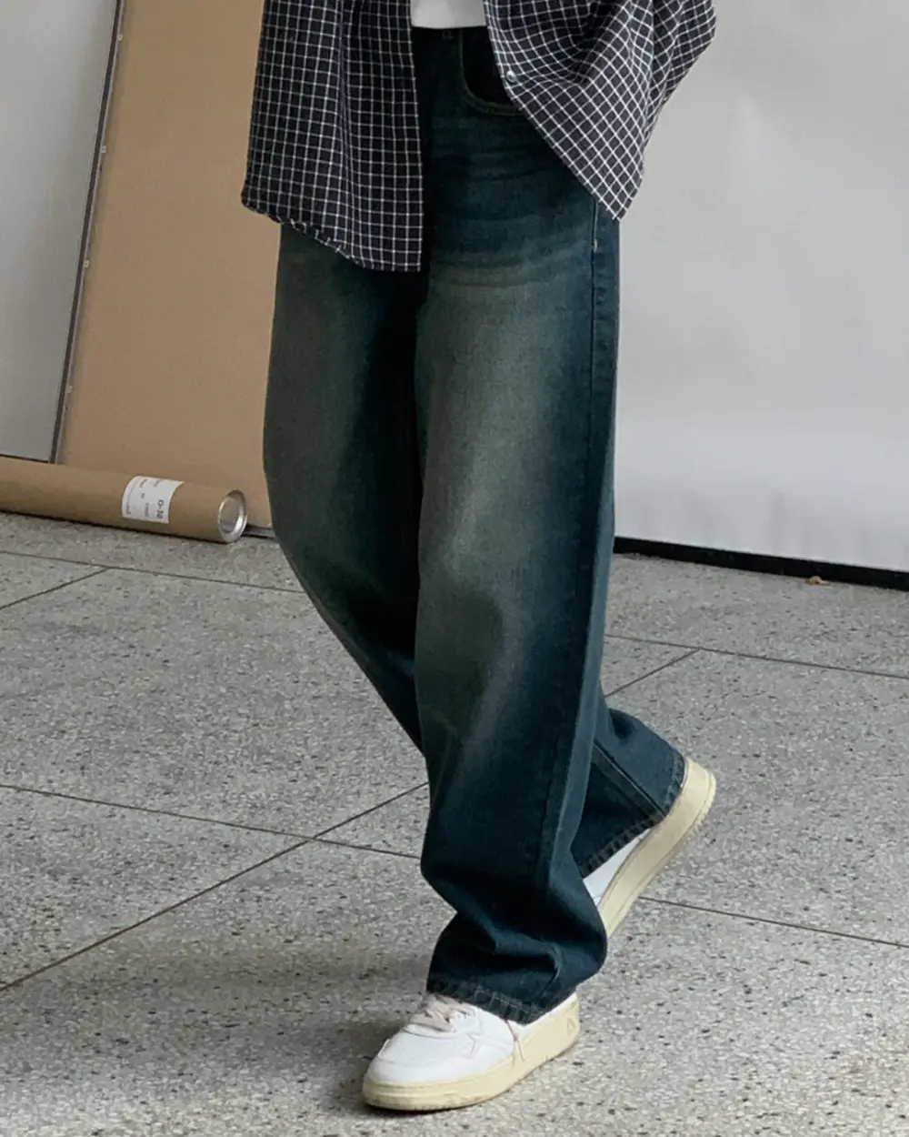 15 羅曼漸層復古調牛仔褲/ 2色